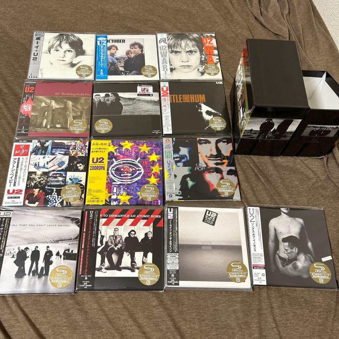 U2 紙ジャケット SHM-CD 13タイトル ヨシュア・トゥリーBOXセット