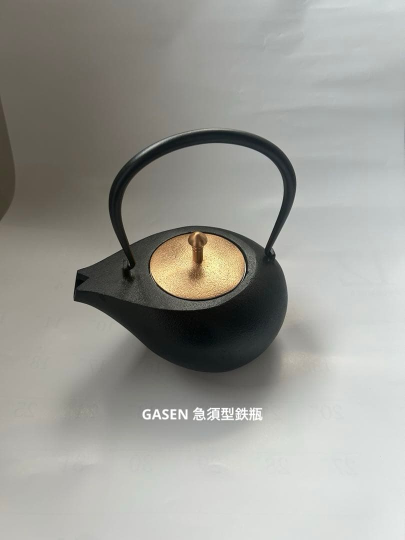 雅山（GASEN）山形鋳物「しずく」 急須型鉄瓶 雅山（GASEN）山形鋳物「しずく」 急須型鉄瓶 - メルカリ