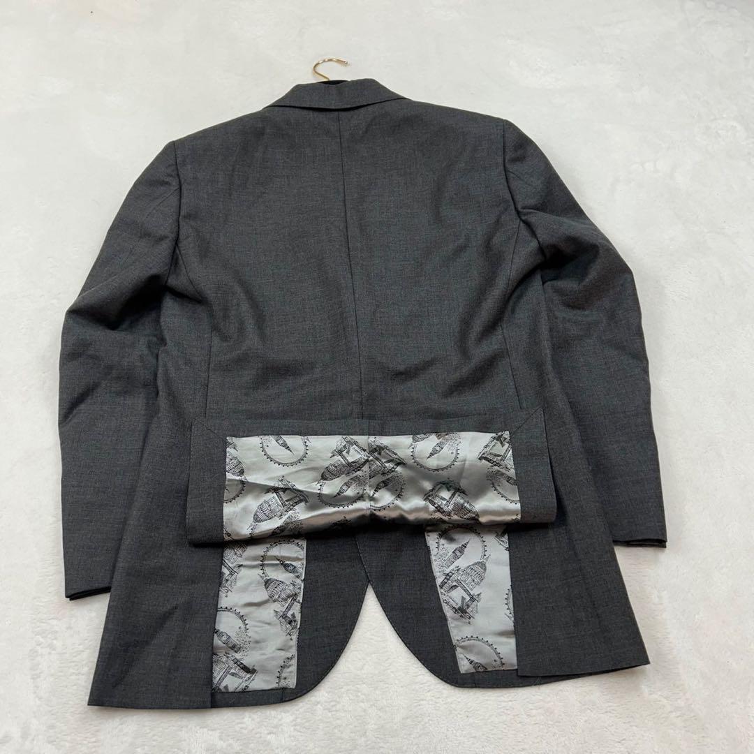 R81 美品 M ハケットロンドン グレー スーツJKT メンズの通販はau PAY