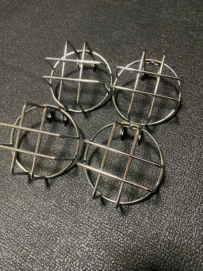 Z1、Z2ウインカーガード Z1/Z2タイプ ウインカー＆ステーセット スモークレンズ 漆黒メッキ