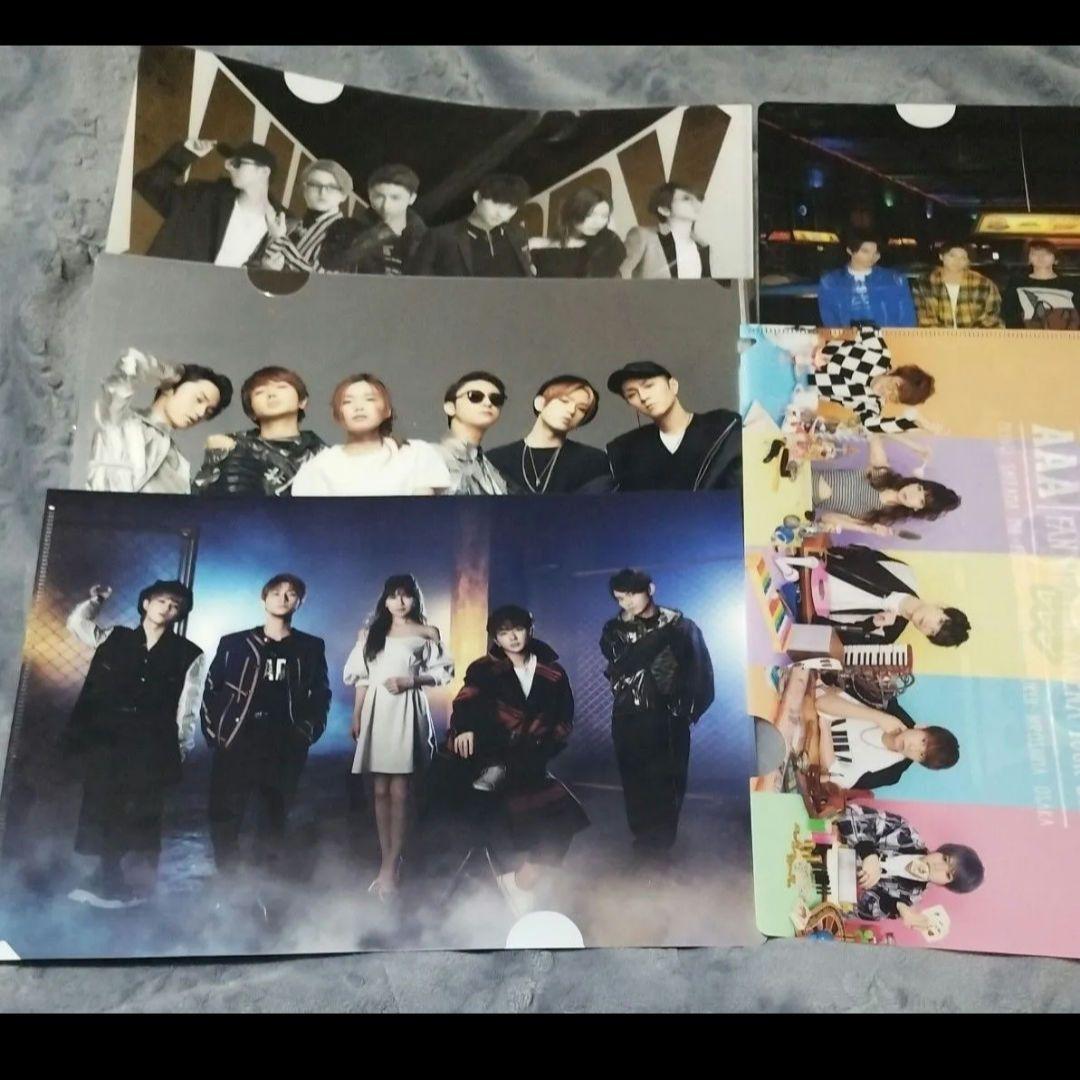 AAA トリプルエー クリアファイル33枚セット ライブグッズ - メルカリ