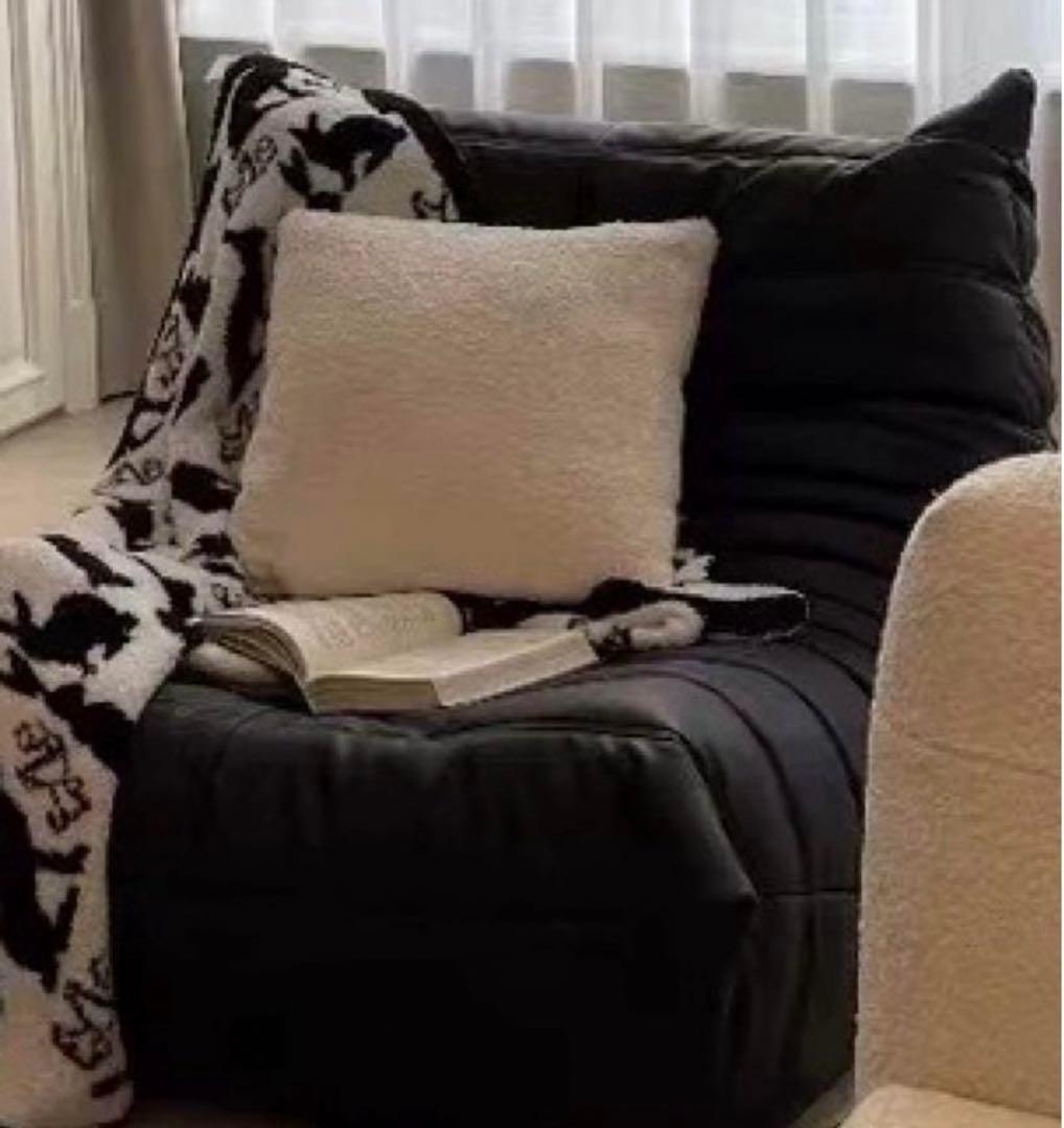 新品】リーンロゼ ligne rosetトーゴ 1人掛けソファ ブラッ - メルカリ