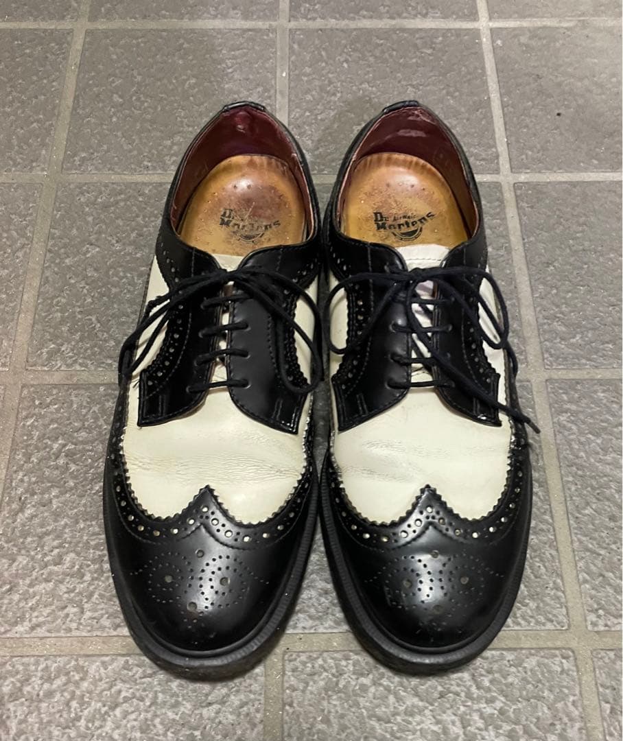 ドクターマーチン ツートン ※最終値下げ - メルカリ