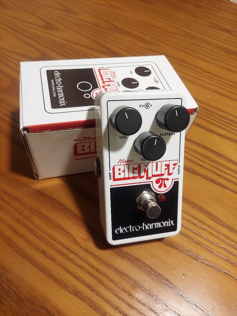 【ほぼ新品】エレクトロハーモニクス Nano Big Muff EHX Electro Harmonix Nano Big Muff ファズ ディストーション エレハモ