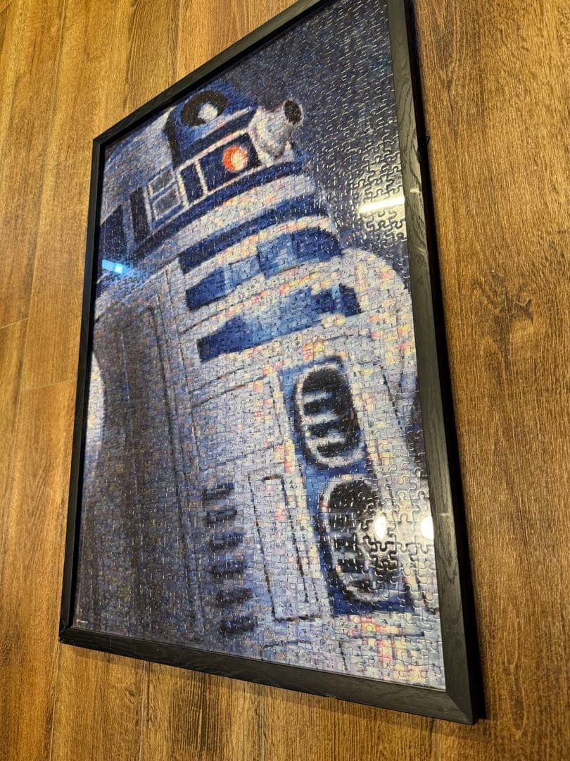完成済み】スターウォーズ R2D2 1000ピース フォトモザイク パズル