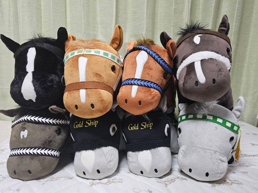 ぬいぐるみセット ゴールドシップ メジロマックイーン他全8頭 Amazon.co.jp: サラブレッドコレクション メジロマックイーン ゴールド