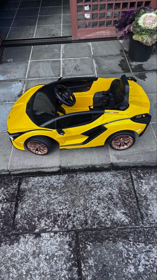 Lamborghini Sian イエローのオープンカー型ミニカー 楽天市場】ミニカー 1/18 ランボルギーニ シアン FKP37 イエロー 特別