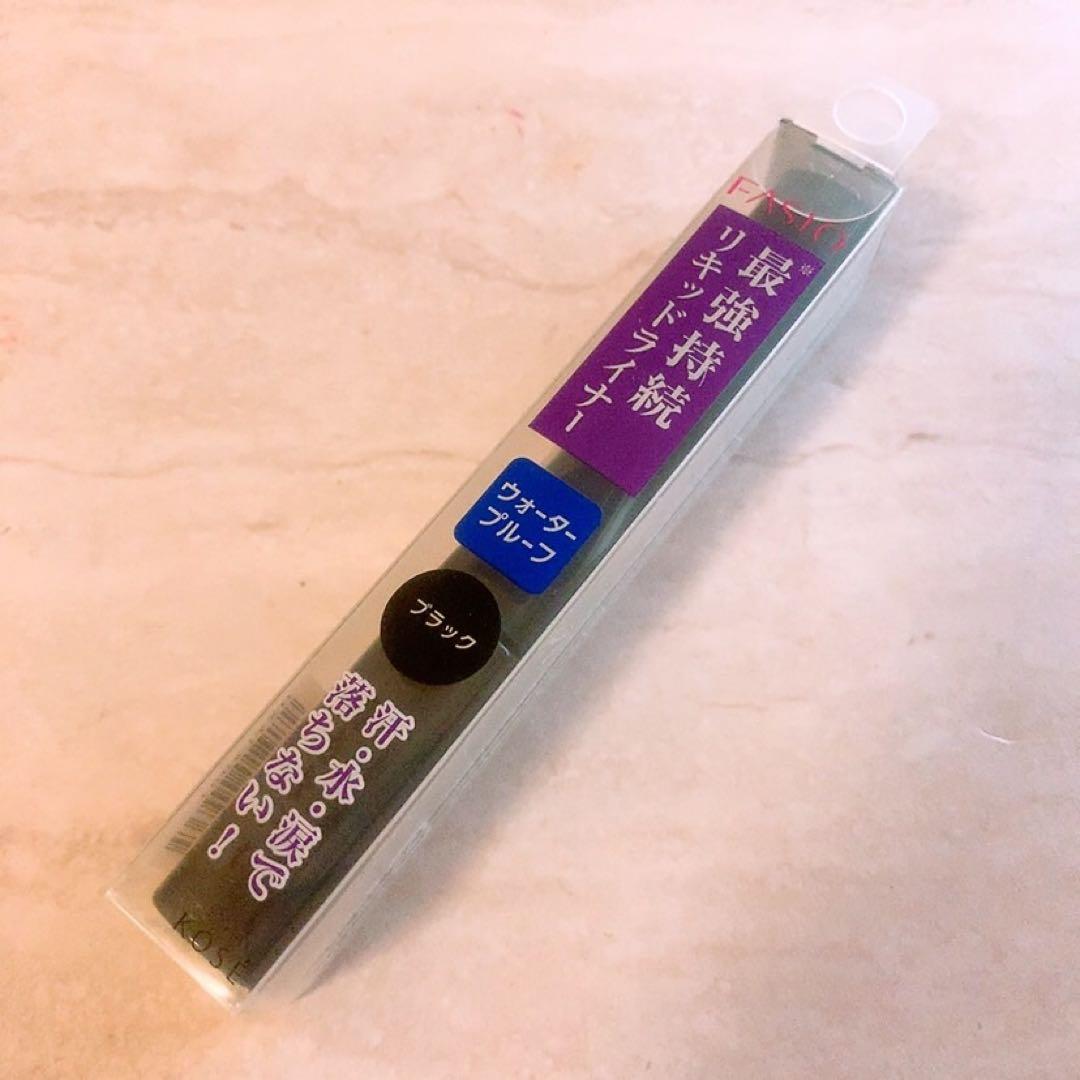 ☆未使用☆ファシオ パワフルステイリキッドライナー BK001 ブラック Amazon.co.jp: FASIO(ファシオ) パワフルステイ リキッドライナー