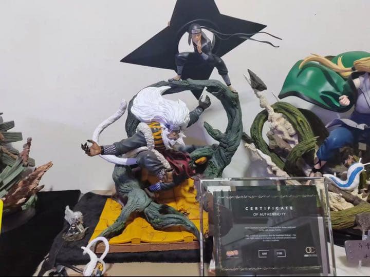 NARUTO ナルト 猿飛ヒルゼン ガレージキット ガレキ スタチュー③ ナルト 三代目火影 猿飛ヒルゼン ガレージキット ワーコレサイズ