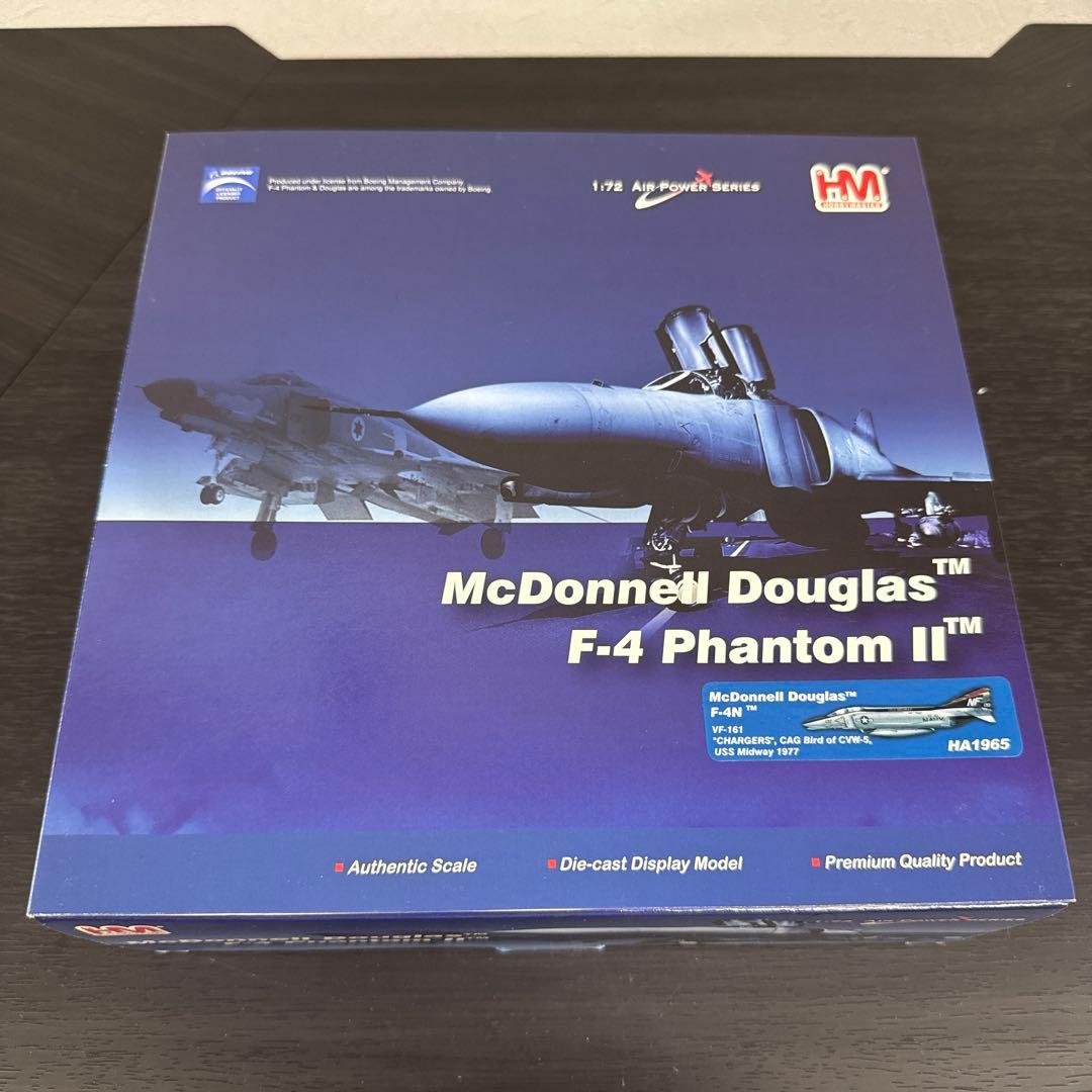 ★未展示美品★ホビーマスター F-4N ファントムII1/72 CVW-5艦載機 ☆未展示美品☆ホビーマスター F-4N ファントムII1/72 CVW-5艦載機