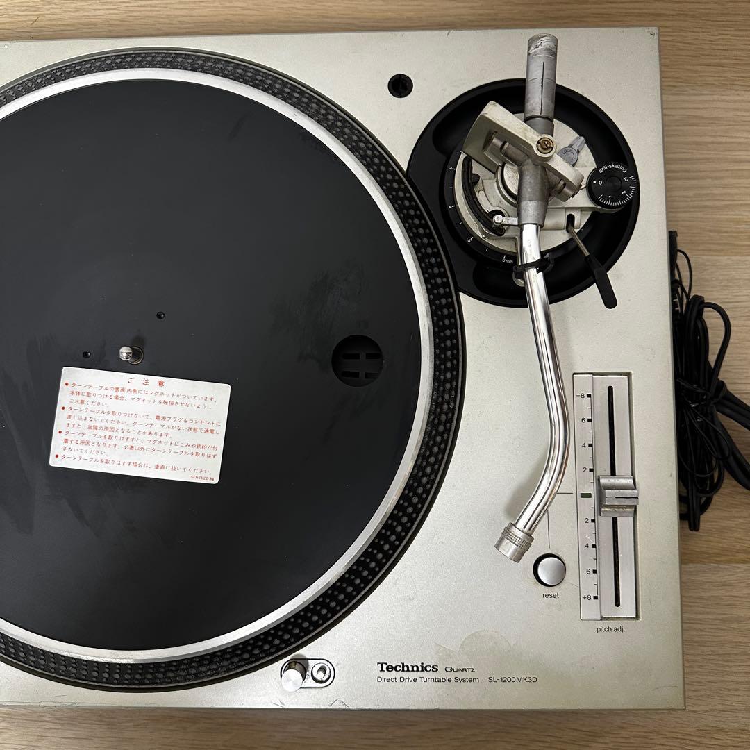 Technics SL-1200MK3D-S ターンテーブル レコードプレーヤー - メルカリ