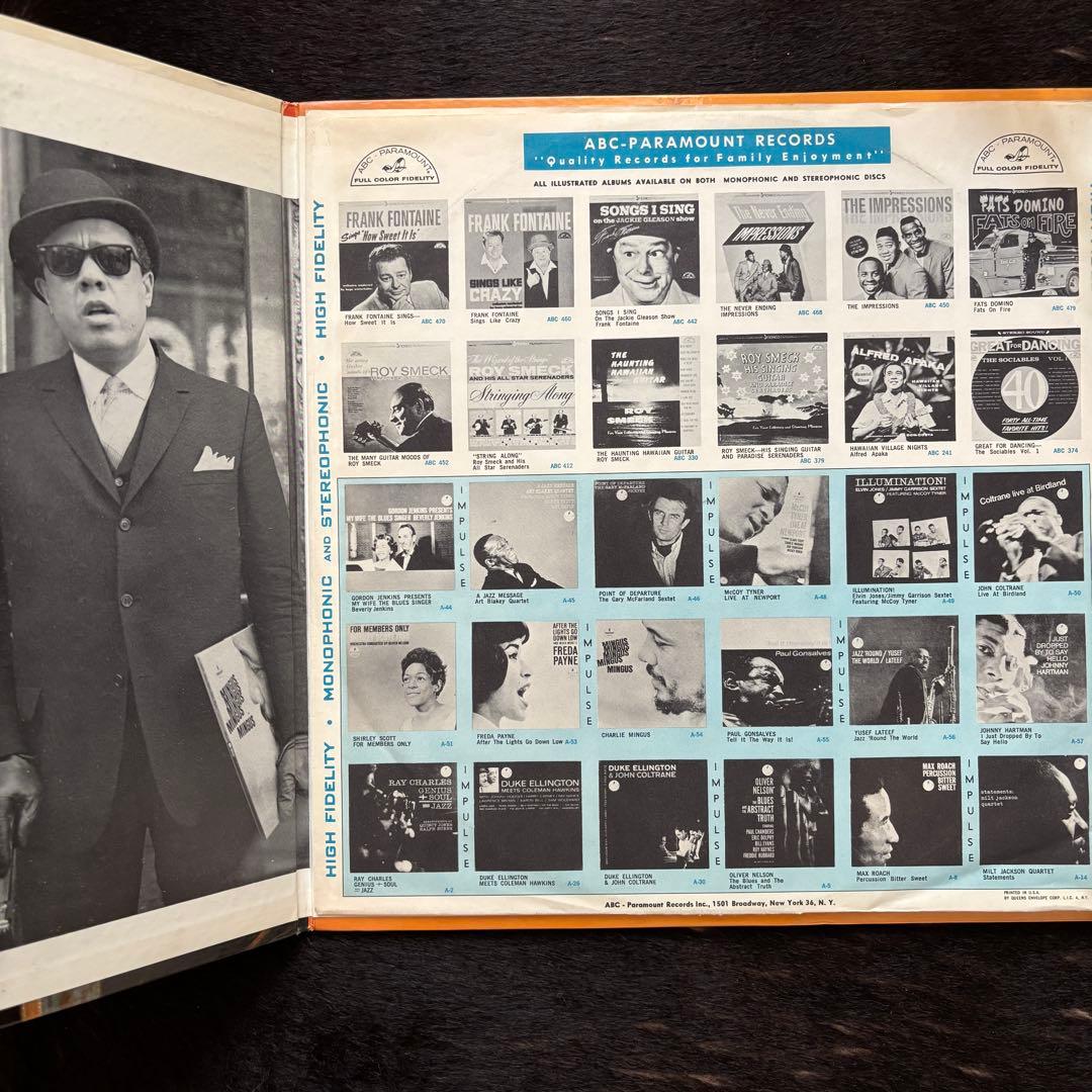 MINGUS PLAYS PIANO RVG オリジナルMONO 極美盤 - メルカリ