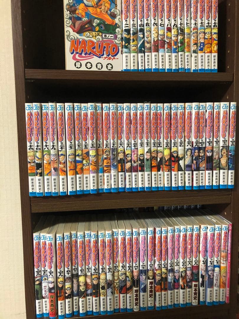 ナルト　NARUTO　全72巻＋外伝、映画特典　全巻セット　赤ペン跡 集英社（SHUEISHA） NARUTO -ナルト-/漫画全巻セット/「外伝」付◎C