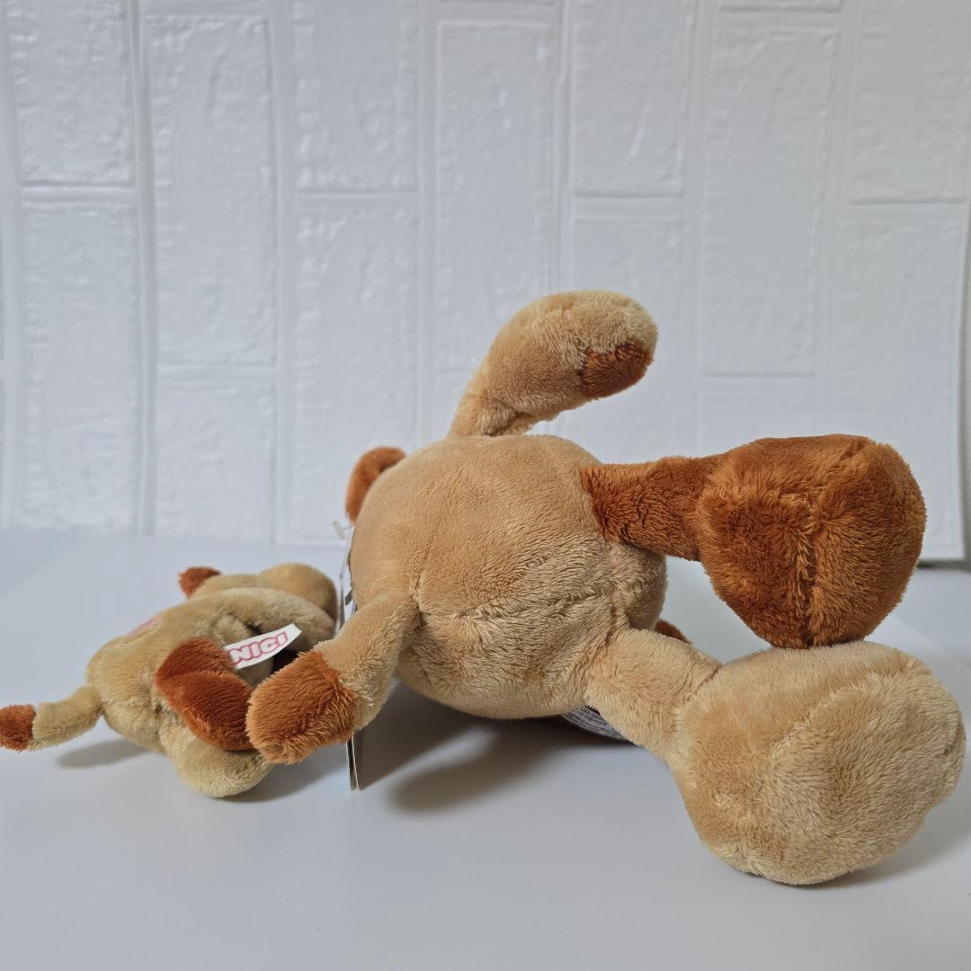 匿名】NICI ニキ 犬 ぬいぐるみ 2点セット