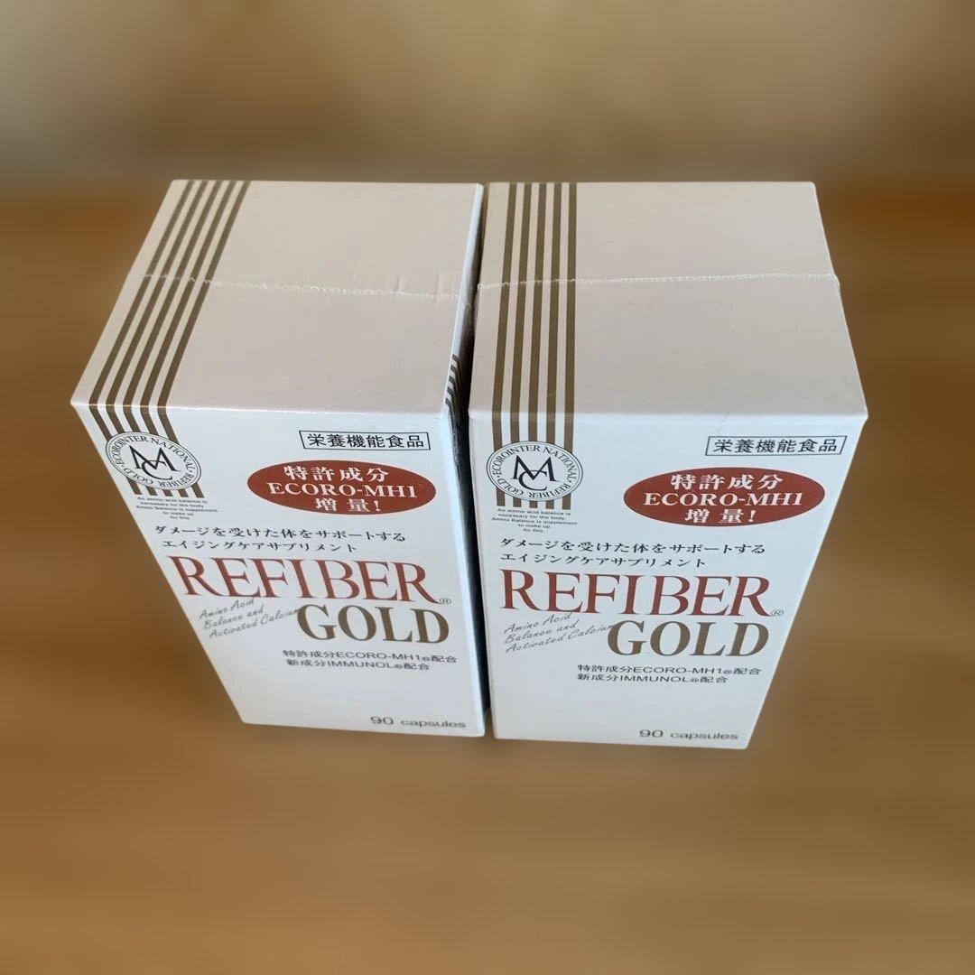 エコロ REFIBER GOLD リファイバーゴーフド90粒入り 2箱 - メルカリ