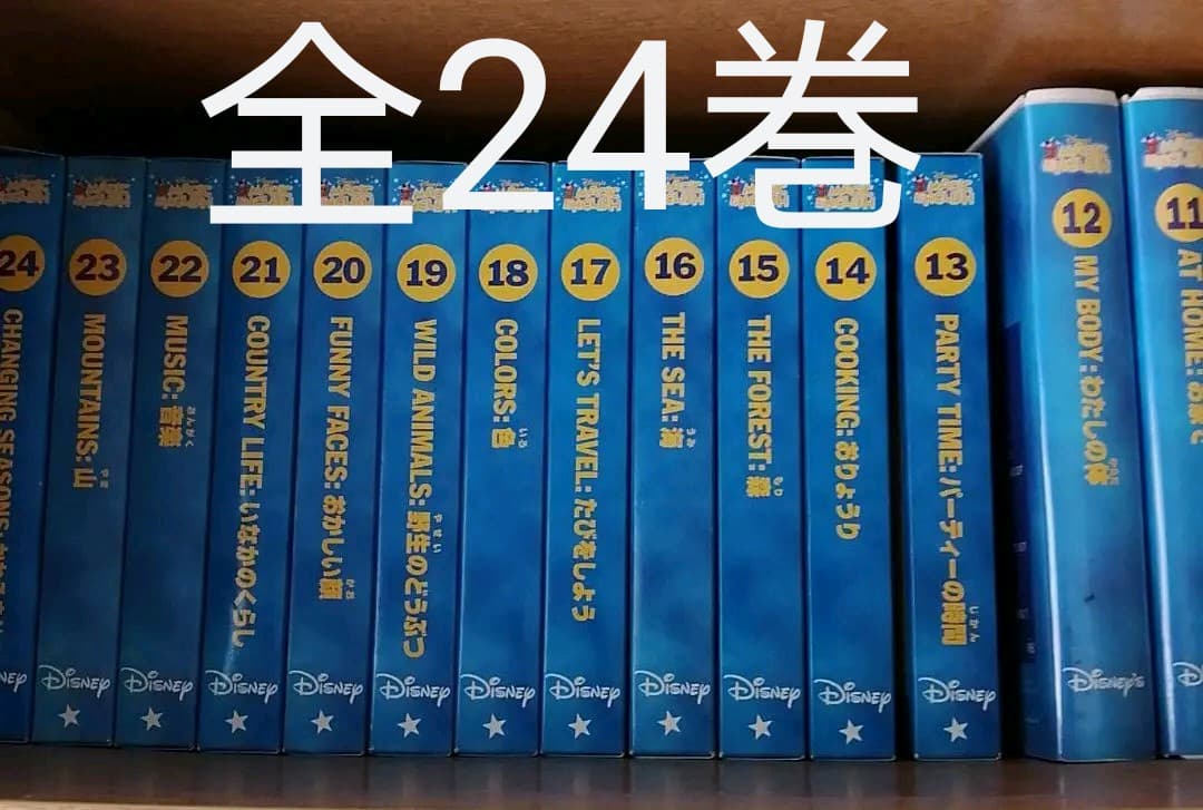 MAGIC ENGLISH ディズニー VHS版 ビデオ 全24巻 - メルカリ