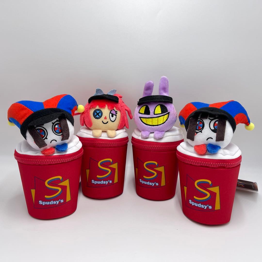 アメイジングデジタル サーカス ぬいぐるみポーチ 全4種セット - メルカリ