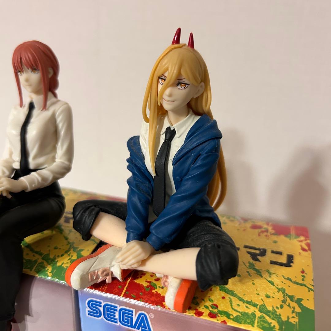 中古品】チェンソーマン ちょこのせ プレミアム フィギュア マキマ