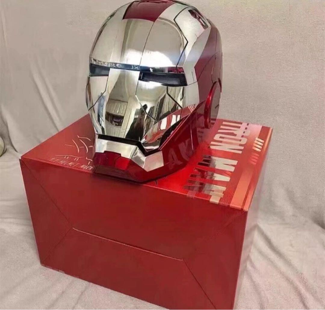 新品AUTOKINGアイアンマン マーク5 MK5 マスク 銀 - メルカリ