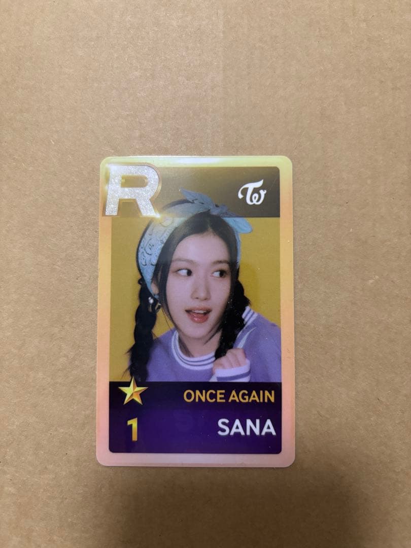 TWICE ONCE AGAIN SSJYP ミッションイベント サナ - メルカリ