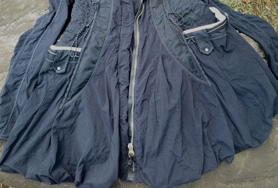 マリテフランソワジルボー ダブルジップ ミリタリー Aライン