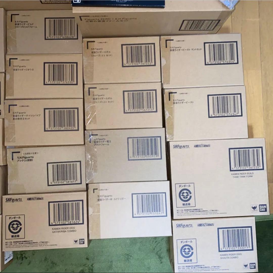 ②【楽一番（タケシタトモヒサ様）】s.h.figuarts 53個 まとめ