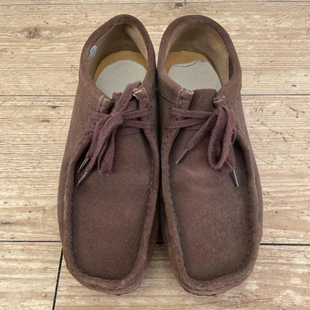 Clarks Originals ワラビー　スウェード ブラウン　24.5cm