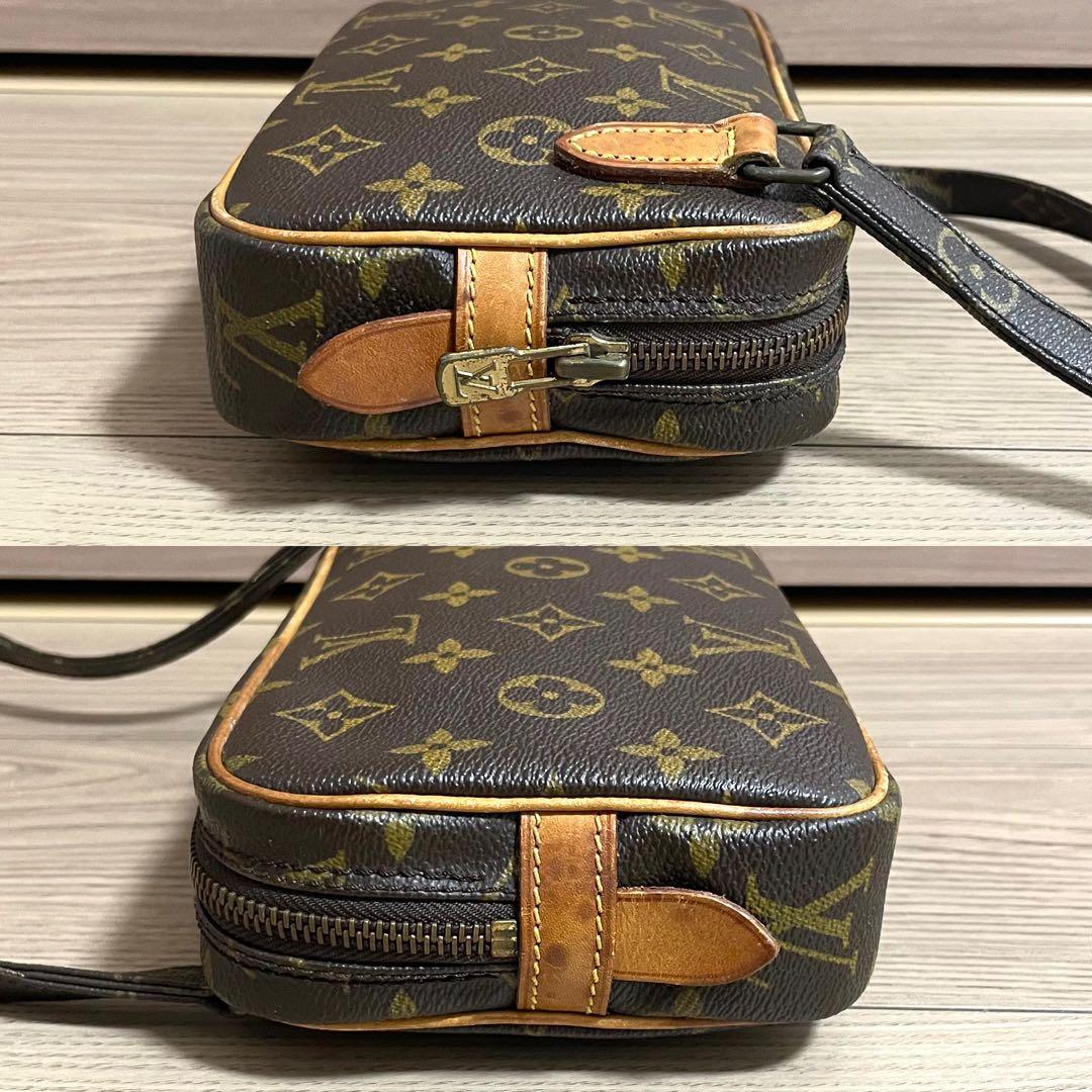 極美品/ルイヴィトン ショルダーバッグ マルリーバンドリエール