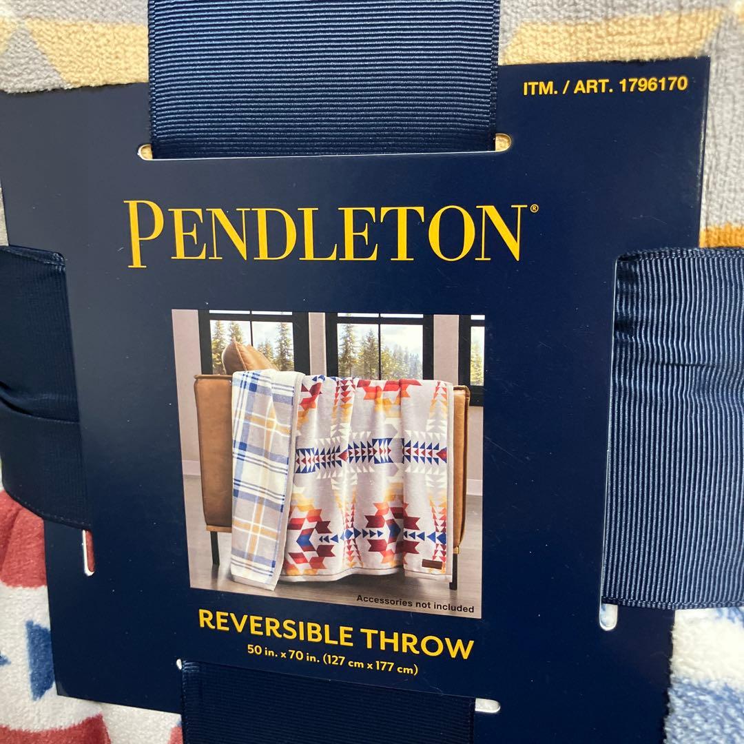 コストコブランケットPENDLETON ペンドルトンリバーシブルブランケット