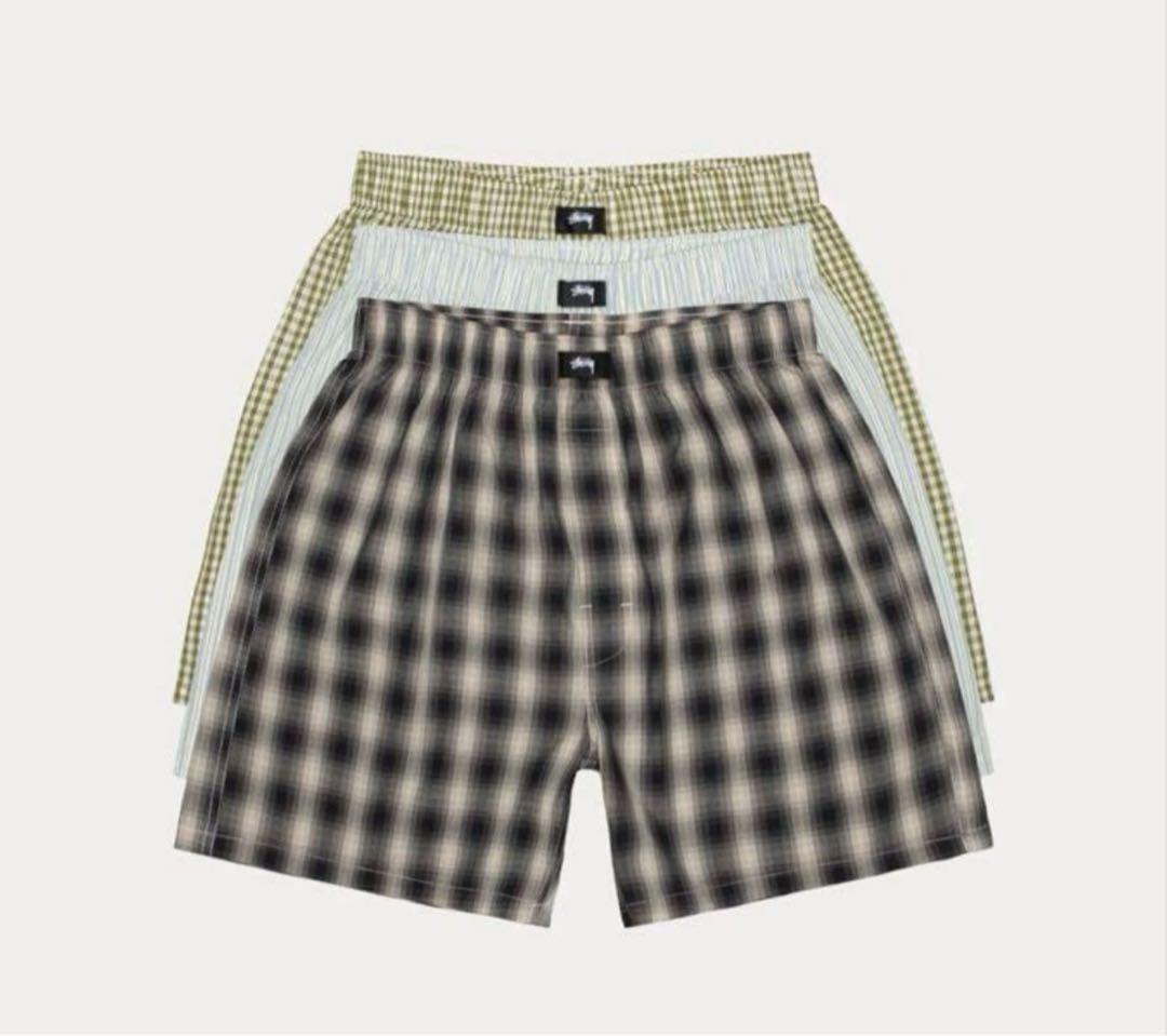 STUSSY BOXER SHORTS トランクス L - 下着・アンダーウェアブランド