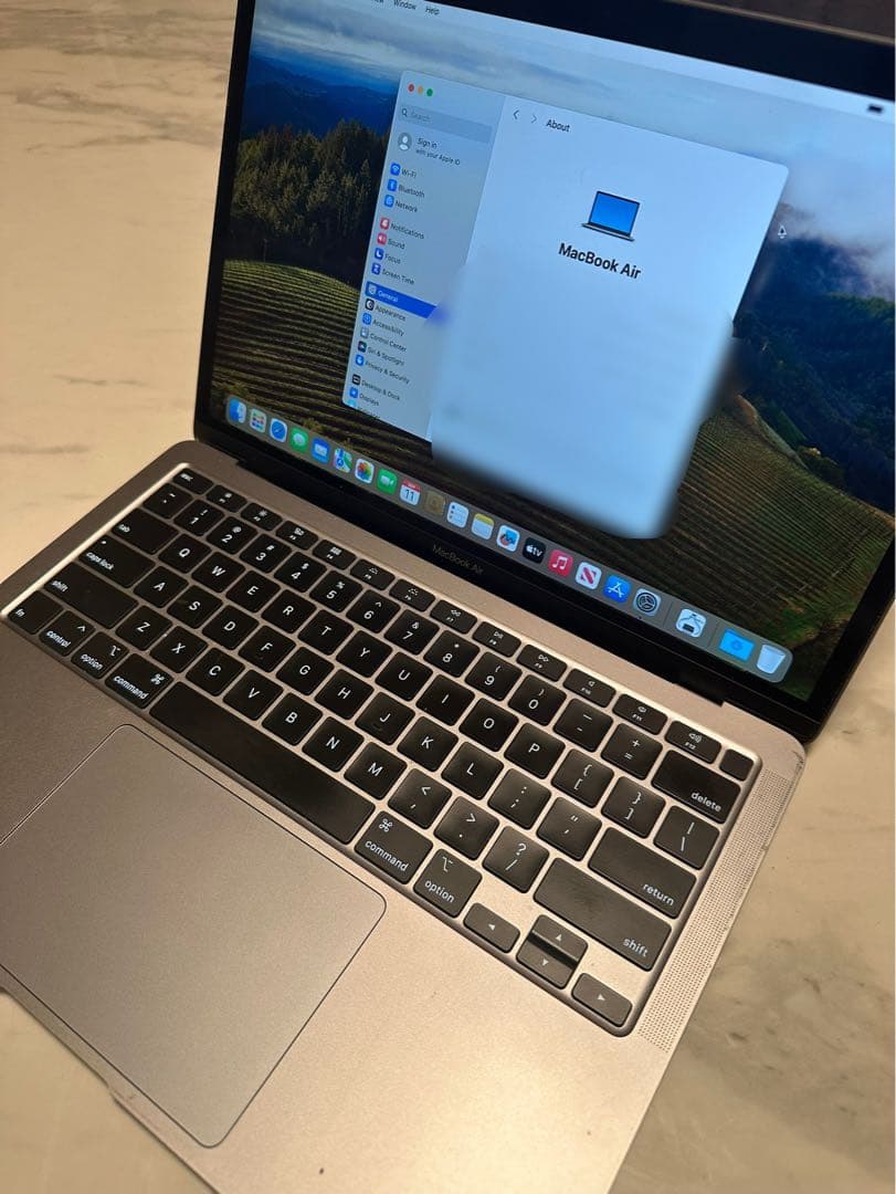 US配列　MacBook Air 1.1GHz i3 8GB