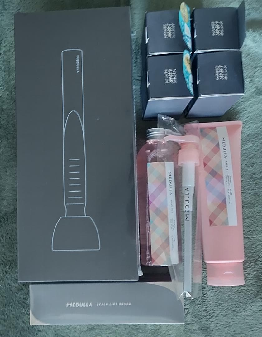 全未開封☆MEDULLA ソニックシャインプロ、スカルプリフトブラシ他 5種8点 スカルプリフトブラシ｜MEDULLAの口コミ - MEDULLA インバス・アウト