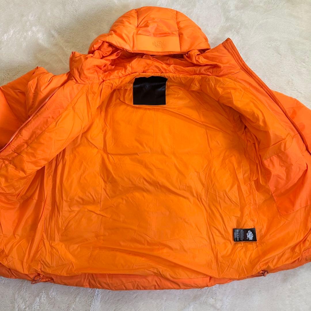 即日発送 syna world ダウンジャケット オレンジ シナワールド UK