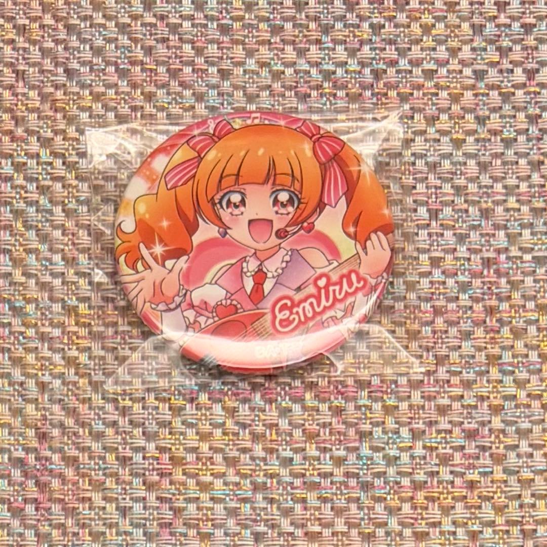 プリキュア 春フェス えみる 缶バッジ - メルカリ