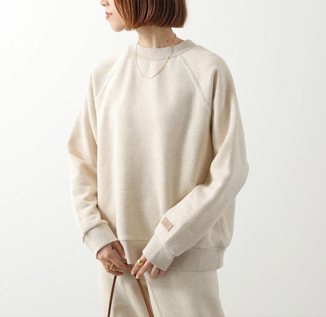 UGG スウェットシャツ Classic Crewneck ライトベージュ - メルカリ