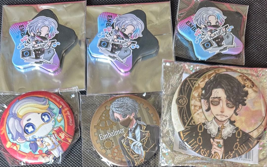 第五人格 納棺師缶バッジ6点セット - メルカリ