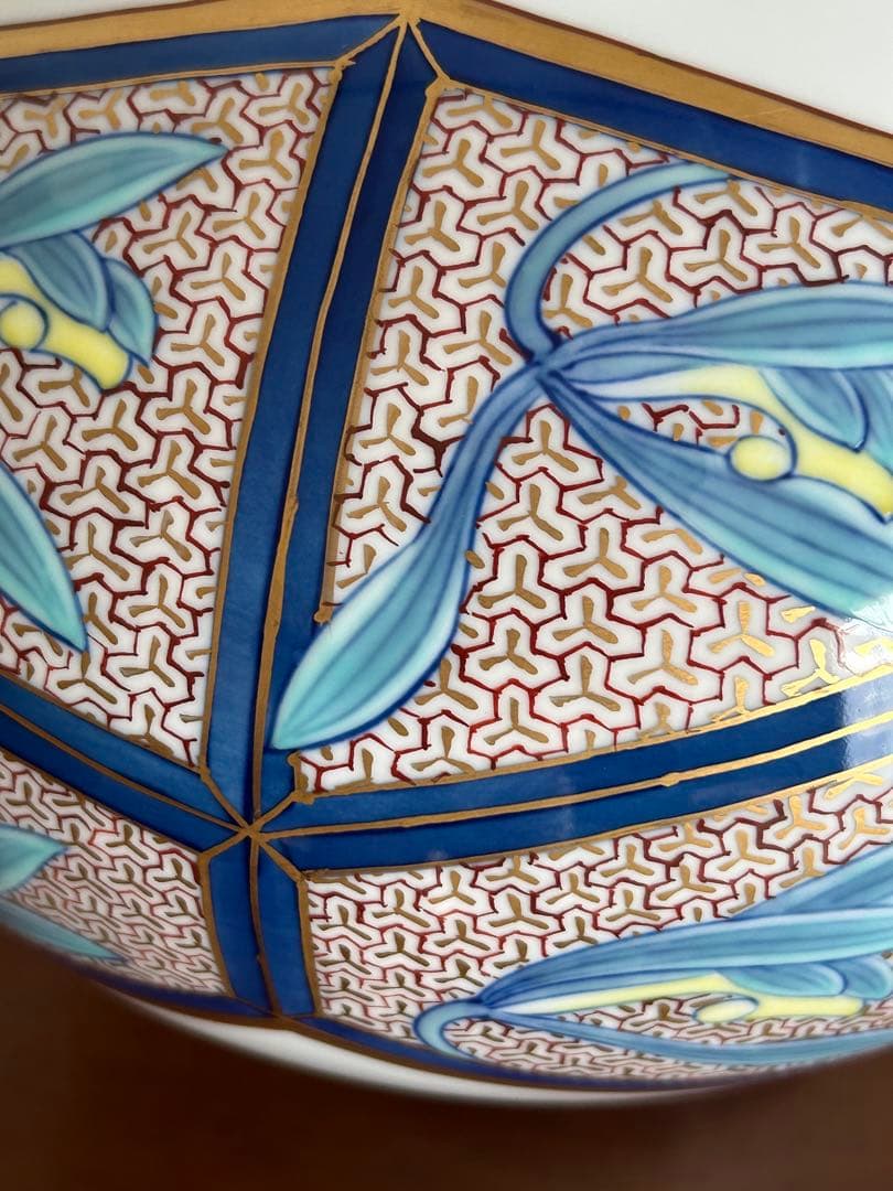 香蘭社謹製】染錦 蘭つなぎ 花瓶【希少美品】 - メルカリ