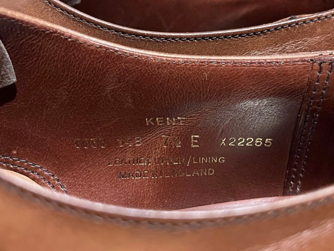 【Crockett&Jones】 KENT 7.5E