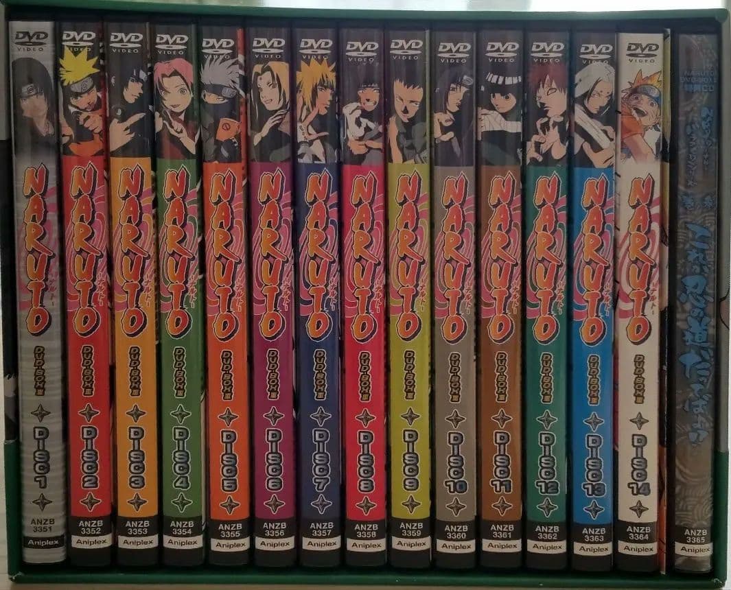 NARUTO～ナルト～DVD-BOX Ⅲ 激突!ナルトvsサスケ 完全生産限定版