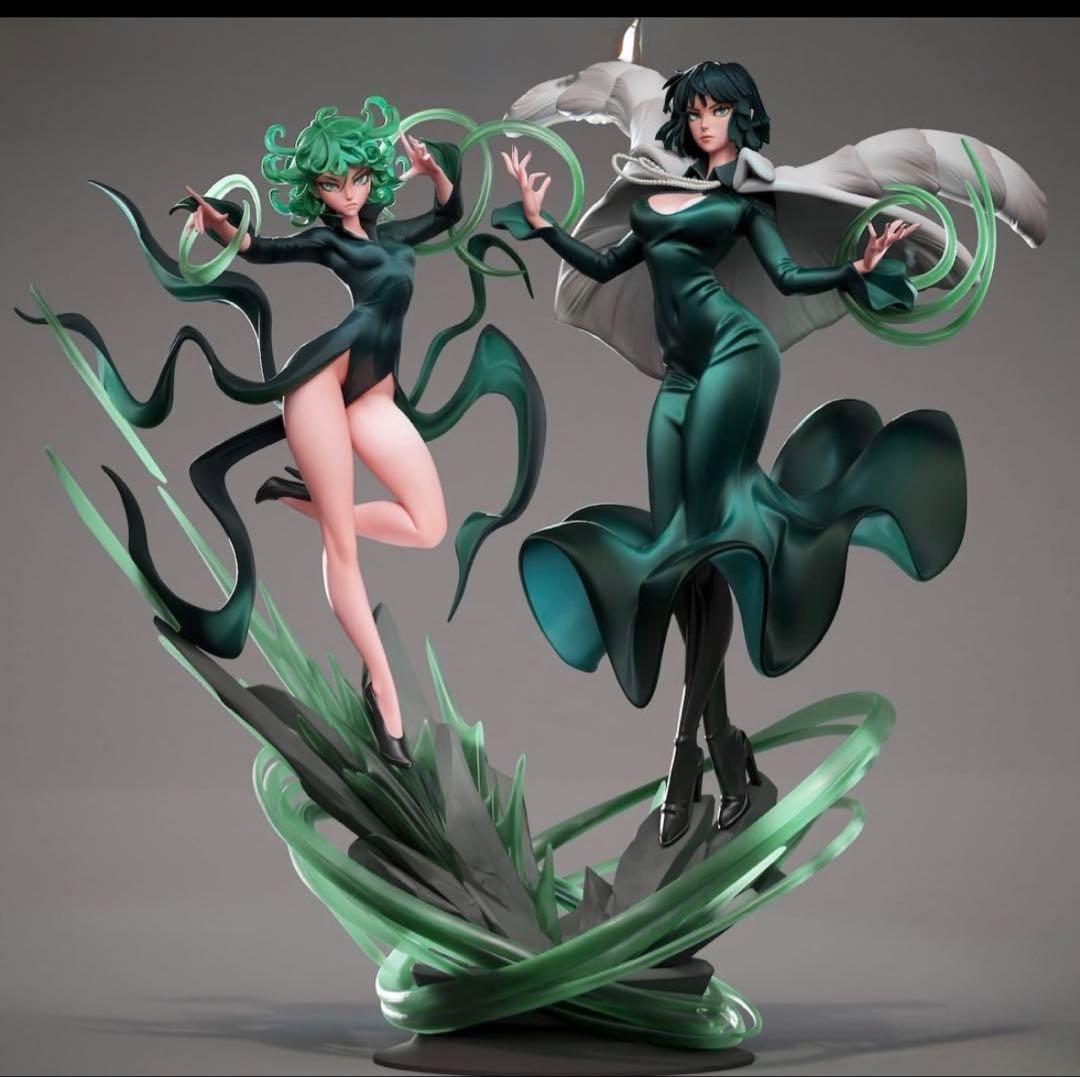 タツマキ フブキ ガレージキット 未塗装未組立 ガレキ ワンパンマン 1