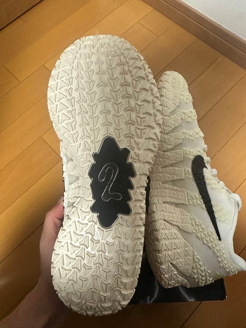 【美品、使用1回】NIKE JA3 coconut 26.5cm