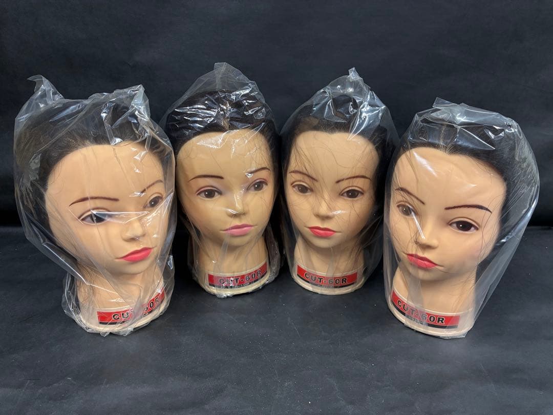 新品未使用品　レジーナカットウィッグ (練習用) CUT-60R 美容師国家試験練習用カットウィッグ レジーナLC-60【新品未使用