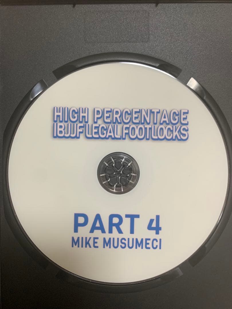 マイキームスメシ　フットロック　柔術　DVD MIKEY MUSUMECI