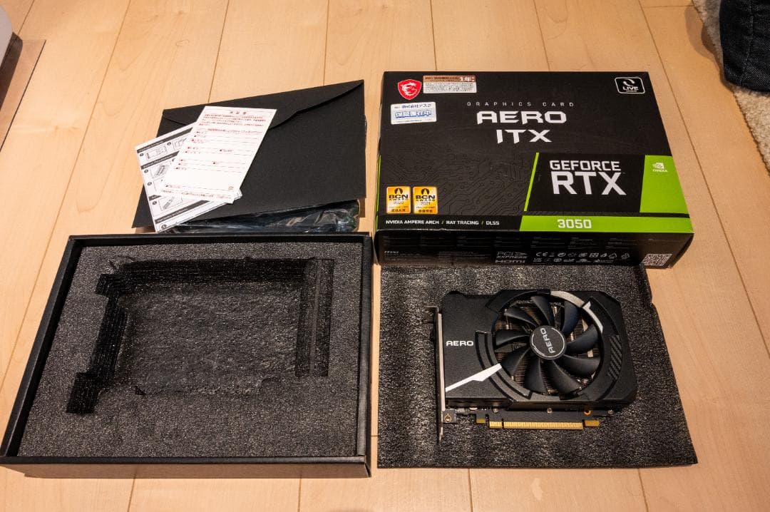 グラフィックボード・グラボ・ビデオカード MSI AERO ITX GeForce RTX 3050 GeForce RTX 3050 AERO ITX 8G OC | MSI グラフィックボード GeForce
