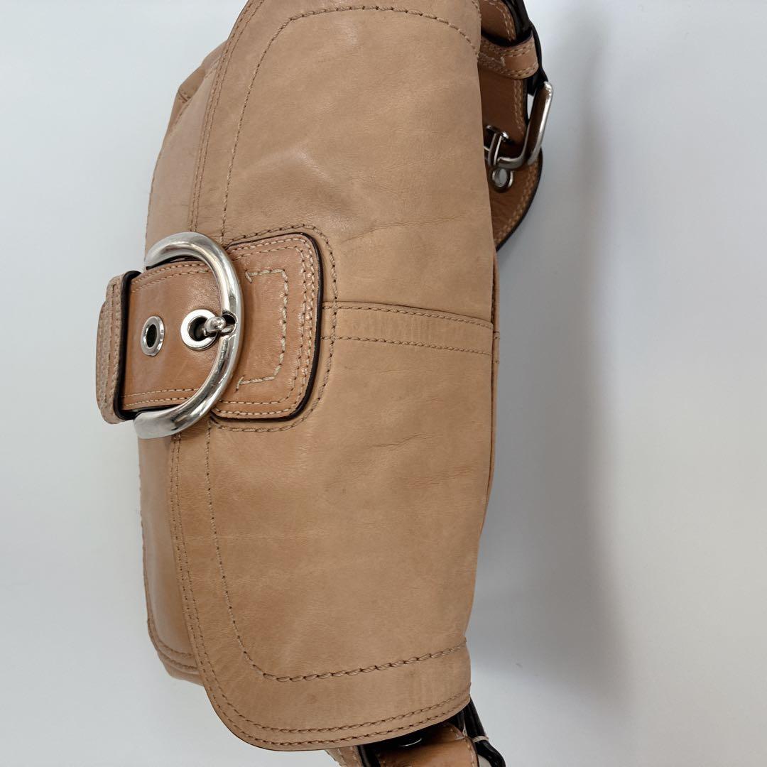 COACH Soho One-Shoulder Handbag Brown - メルカリ