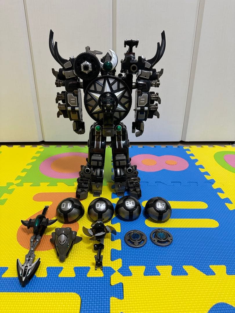 忍風戦隊ハリケンジャー DX轟雷旋風神 ブラック 忍風戦隊ハリケンジャ- 轟雷旋風神ブラックバージョン｜トレファクONLINE