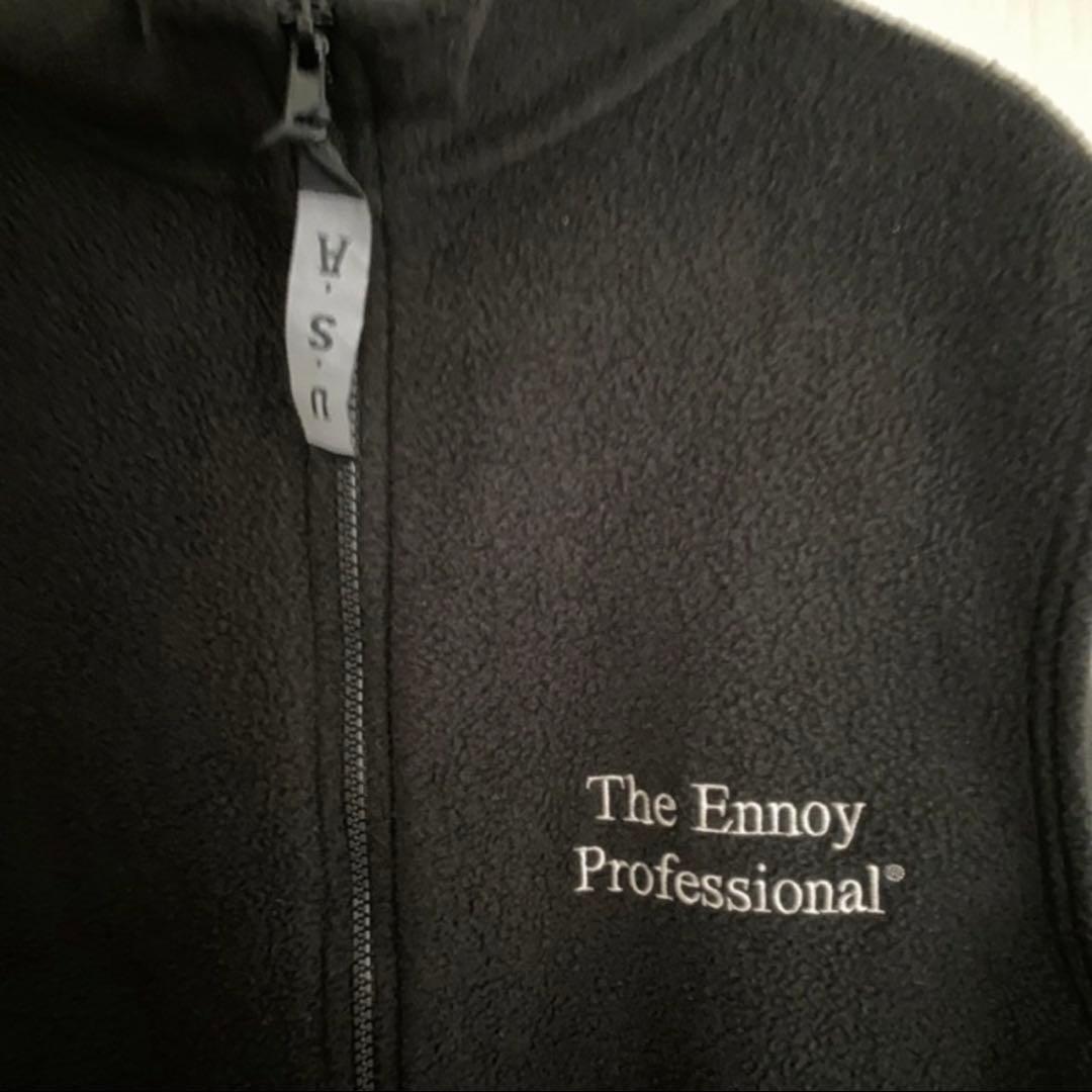 ennoy フリースベスト ブラック Lサイズ USA製 美品 - メルカリ