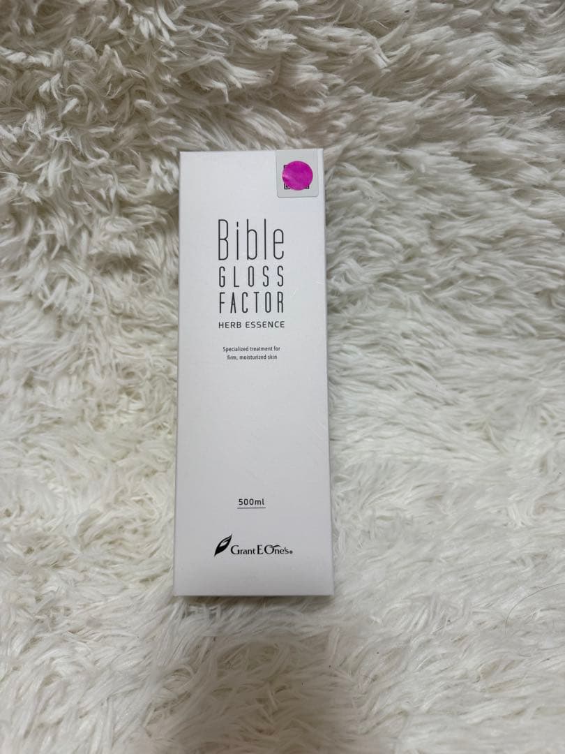 【新品未開封】Bible GLOSS FACTOR 500ml グラント ハーブエッセンス 500ml GLOSS FACTOR Bible バイブルグロスファクター