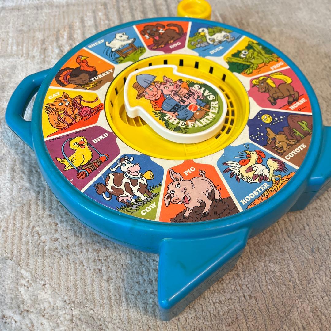 1989年マテル社 ヴィンテージトイ シーンセイ ディズニー トイ