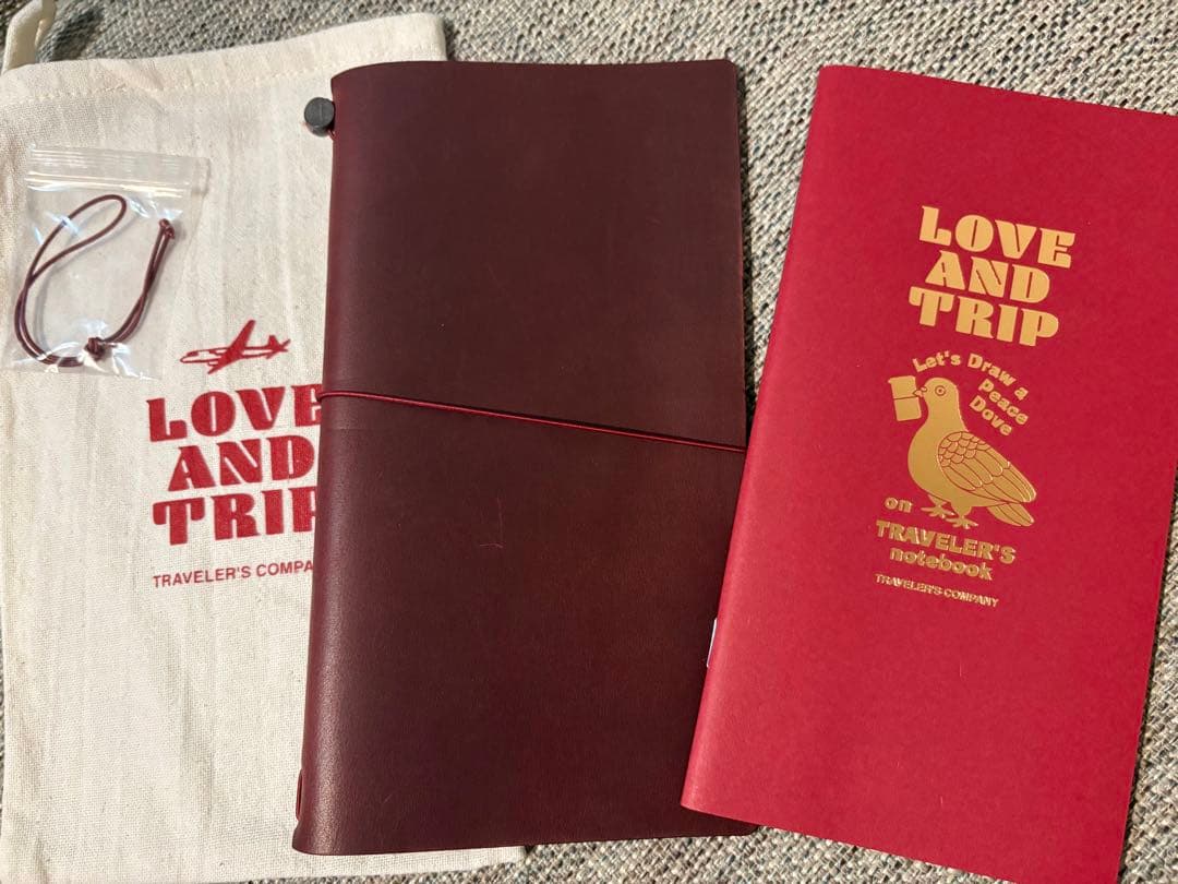 トラベラーズノート LOVE&TRIP レギュラーサイズ - メルカリ